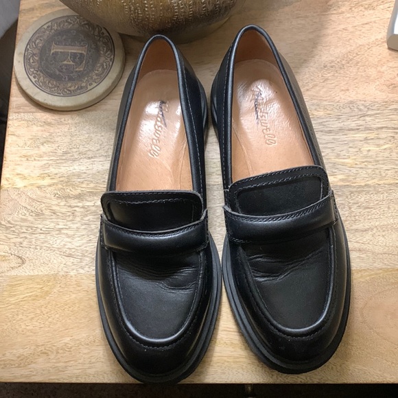 Madewell Shoes - Bradley lugsole leather loafers
